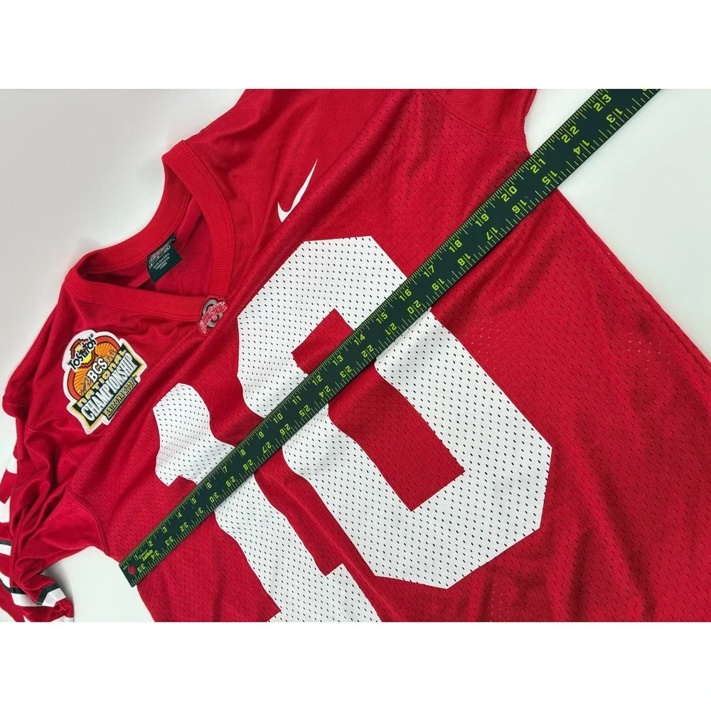 Nike Ohio State Buckeyes Troy Smith #10 Football Jersey BCS Championship 2007 S